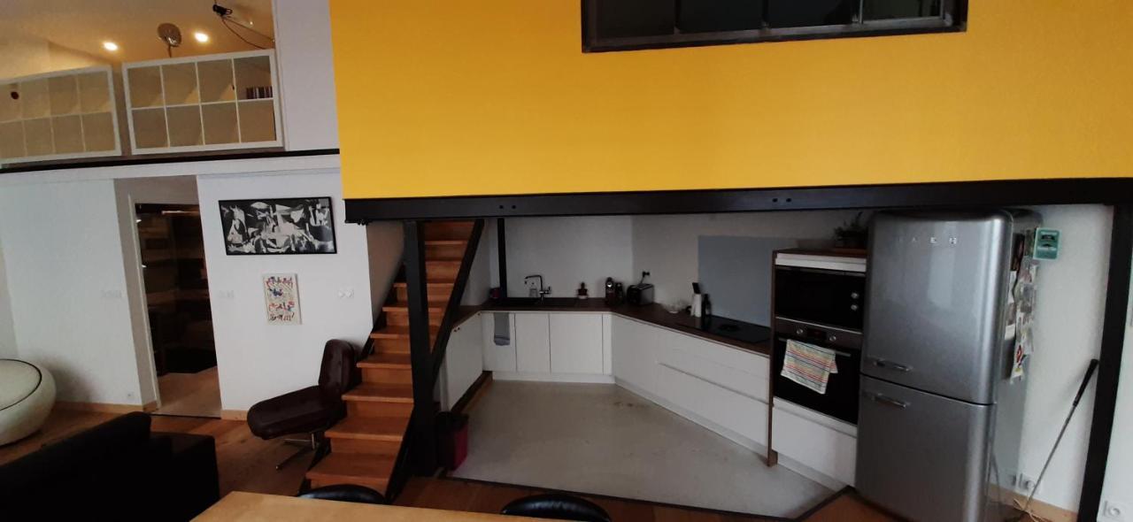 Duplex Industriel Au Coeur De Lyon Apartment Exterior photo